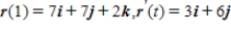 <strong>Find the vectors and for the following vector function. </strong> A) B) C) D) E) 