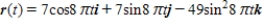 <strong>Find a vector-valued function, using the given parameter, to represent the intersection of the surfaces given below. Surfaces Parameter </strong> A) B) C) D) E) 