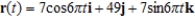 <strong>Find a vector-valued function, using the given parameter, to represent the intersection of the surfaces given below. Surfaces Parameter </strong> A) B) C) D) E)