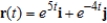 <strong>Find at time for the plane curve . Round your answer to three decimal places.</strong> A) 28.451 B) 28.636 C) 28.400 D) 28.111 E) 20.897