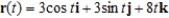 <strong>Find at time for the space curve .</strong> A) 9 B) 0 C) 8 D) 64 E) 3