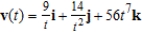 <strong>The position vector describes the path of an object moving in space. Find the velocity of the object.</strong> A) B) C) D) E)