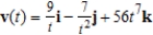 <strong>The position vector describes the path of an object moving in space. Find the velocity of the object.</strong> A) B) C) D) E)