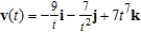 <strong>The position vector describes the path of an object moving in space. Find the velocity of the object.</strong> A) B) C) D) E)