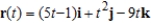 <strong>Find at time for the space curve . Round your answer to three decimal places.</strong> A) 0.816 B) 0.389 C) 0.777 D) 1.864 E) 0.889