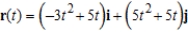 <strong>Find given the following vector function. </strong> A) B) C) D) E)