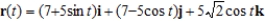 <strong>Find a vector-valued function, using the given parameter, to represent the intersection of the surfaces given below. Surfaces Parameter </strong> A) B) C) D) E)