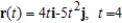<strong>Find the unit tangent vector to the curve given below at the specified point. </strong> A) B) C) D) E)