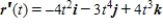 <strong>Find given the following vector function. </strong> A) B) C) D) E) 