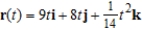 <strong>The position vector describes the path of an object moving in space. Find the acceleration of the object.</strong> A) B) C) D) E)