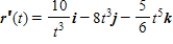 <strong>Find given the following vector function. </strong> A) B) C) D) E) 