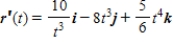 <strong>Find given the following vector function. </strong> A) B) C) D) E) 