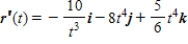<strong>Find given the following vector function. </strong> A) B) C) D) E) 
