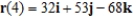 <strong>Use the given acceleration function and initial conditions to find the position at time t = 4. </strong> A) B) C) D) E)