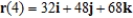 <strong>Use the given acceleration function and initial conditions to find the position at time t = 4. </strong> A) B) C) D) E)