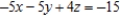 <strong>Find the distance between the point and the plane .</strong> A) B) C) D) E)