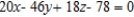 <strong>Find an equation of a plane passing through the following three points. </strong> A) B) C) D) E)