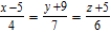 <strong>Find a set of symmetric equations of the line through the point parallel to the vector .</strong> A) B) C) D) E)