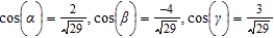 <strong>Find the direction cosines of the vector u given below. </strong> A) B) C) D) E)