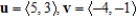 <strong>Find the angle between the vectors for u and v given below. </strong> A) B) C) D) E)