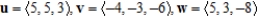 Use the triple scalar product to find the volume of the parallelepiped having adjacent edges given by the vectors 