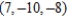 Given the vector v and its initial point find the terminal point of the vector. , initial point