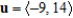 Find the vector v with the given magnitude ||v|| = 277 and the same direction as .