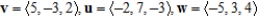 Find the vector   .  