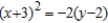 <strong>Match the equation with its graph. </strong> A) B) C) D) E)