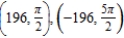 <strong>Find two sets of polar coordinates for the point for .</strong> A) B) C) D) E)