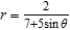 <strong>Find the eccentricity and distance from the pole to the directrix of the conic. Then sketch and identify the graph. Use a graphing utility to confirm your results. </strong> A) eccentricity: Distance from pole to directrix: The graph is an ellipse. B) eccentricity: Distance from pole to directrix: The graph is a hyperbola. C) eccentricity: Distance from pole to directrix: The graph is a hyperbola. D) eccentricity: Distance from pole to directrix: The graph is an ellipse. E) eccentricity: Distance from pole to directrix: The graph is an ellipse. 