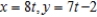 <strong>Find the second derivative of the parametric equations . Round your answer to two decimal places, if necessary.</strong> A) 0 B) 0.88 C) D) 1.14 E)