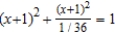 <strong>Find the eccentricity of the ellipse given by .</strong> A) B) C) D) E)