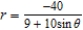 <strong>Find a polar equation for the hyperbola with its focus at the pole, eccentricity , and directrix .</strong> A) B) C) D) E)