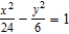 <strong>Find an equation of the hyperbola with vertices and asymptotes .</strong> A) B) C) D) E)