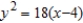 <strong>Find an equation of the parabola with vertex and directrix .</strong> A) B) C) D) E)