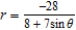 <strong>Find a polar equation for the ellipse with its focus at the pole, eccentricity , and directrix .</strong> A) B) C) D) E)