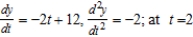 <strong>Find and if possible, and find the slope and concavity (if possible) at the point corresponding to t = 2. </strong> A) : slope and concave up B) slope 8 and concave down C) slope 16 and concave up D) : slope -8 and concave down E) : slope and concave up