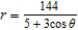 <strong>Find a polar equation for the ellipse with its focus at the pole and vertices .</strong> A) B) C) D) E)
