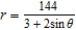 <strong>Find a polar equation for the ellipse with its focus at the pole and vertices .</strong> A) B) C) D) E)