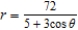 <strong>Find a polar equation for the ellipse with its focus at the pole and vertices .</strong> A) B) C) D) E)