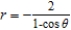 <strong>Find a polar equation for the parabola with its focus at the pole and vertex .</strong> A) B) C) D) E)