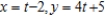<strong>Find a set of parametric equations for the rectangular equation .</strong> A) B) C) D) E)