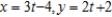 <strong>Write the corresponding rectangular equation for the curve represented by the parametric equation by eliminating the parameter.</strong> A) B) C) D) E)