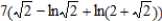 <strong>Find the arc length of the curve on the given interval. </strong> A) B) C) D) E)