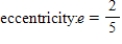 <strong>Find the center, foci, vertices, and eccentricity of the ellipse. </strong> A) B) C) D) E)