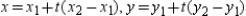 <strong>Use the result, the set of parametric equations for the line passing through and is to find a set of parametric equations for the line passing through and .</strong> A) B) C) D) E)
