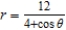 <strong>Find the eccentricity of the polar equation .</strong> A) B) C) D) E)