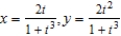 <strong>Identify any points at which the Folium of Descartes is not smooth. Round your answer to two decimal places, if necessary.</strong> A) not smooth when B) not smooth when C) not smooth when D) smooth everywhere E) not smooth when