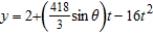 <strong>The parametric equations for the path of a projectile launched at a height h feet above the ground, at an angle with the horizontal and having an initial velocity of feet per second is given by and . The center field fence in a ballpark is 10 feet high and 400 feet from home plate. The ball is hit 2 feet above the ground. It leaves the bat at an angle of degrees with the horizontal at a speed of 95 miles per hour as shown in the figure. Find the minimum angle at which the ball must leave the bat in order for the hit to be a home run using the parametric equations and . Round your answer to one decimal place. </strong> A) B) C) D) E)